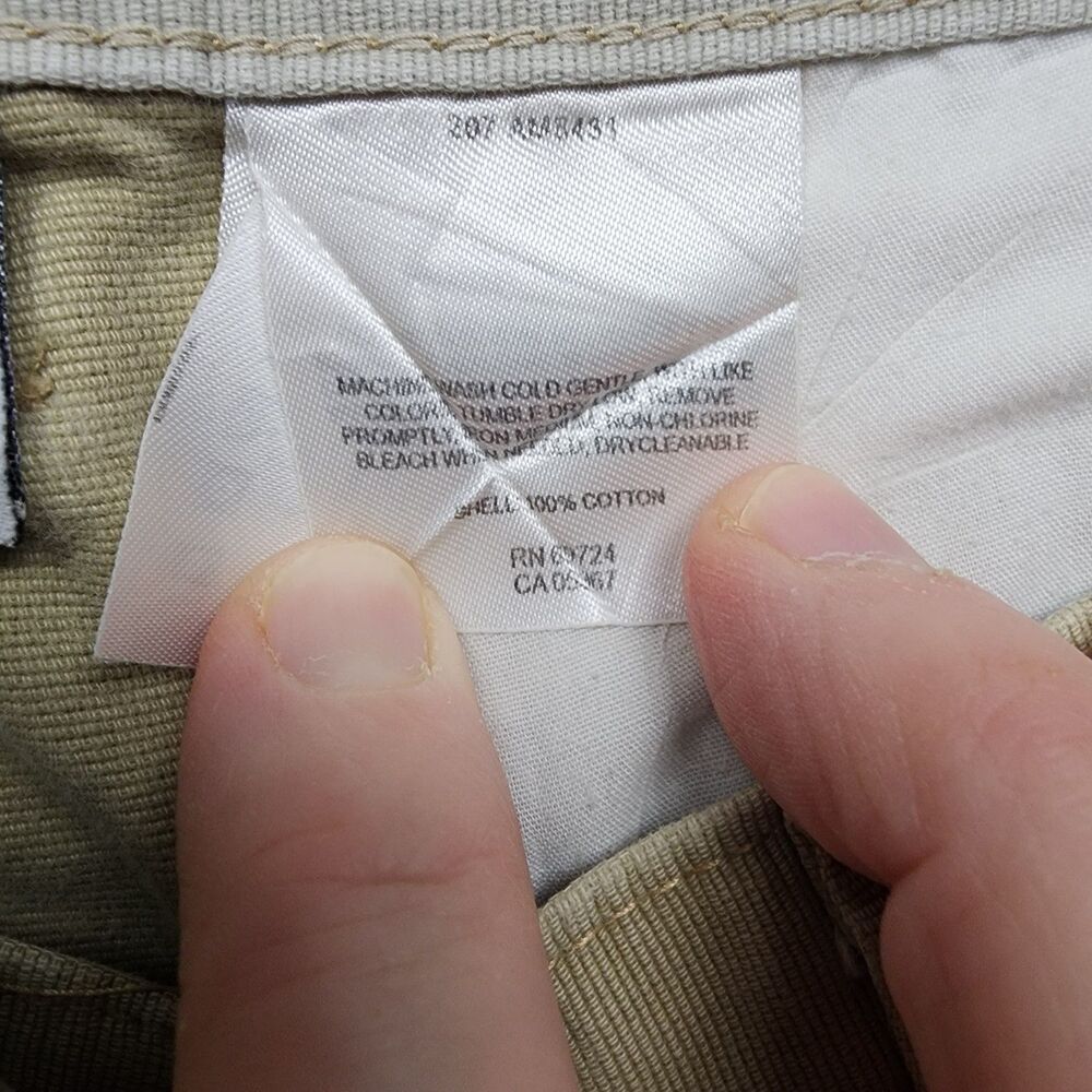 Columbia ROC Mens 40 Beige Pants 100% Cotton Outdoor Hiking Utility Casual Wear - Picture 4 of 10